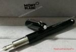 Replica Montblanc M Marc Newson Fountain Pen Black & Sliver Clip